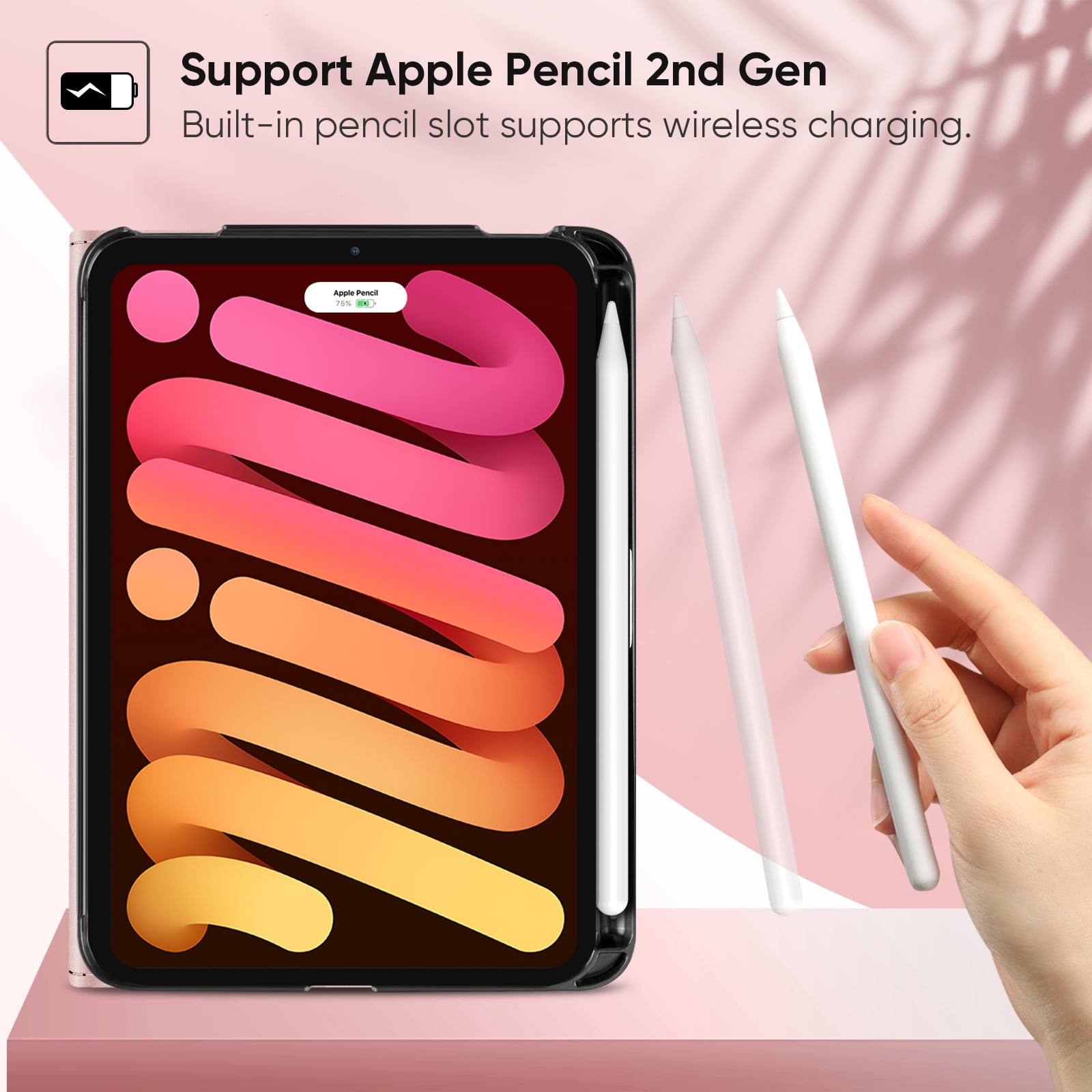 Fintie Case for iPad Mini 7 (A17 Pro) 2024 / iPad Mini 6 2021