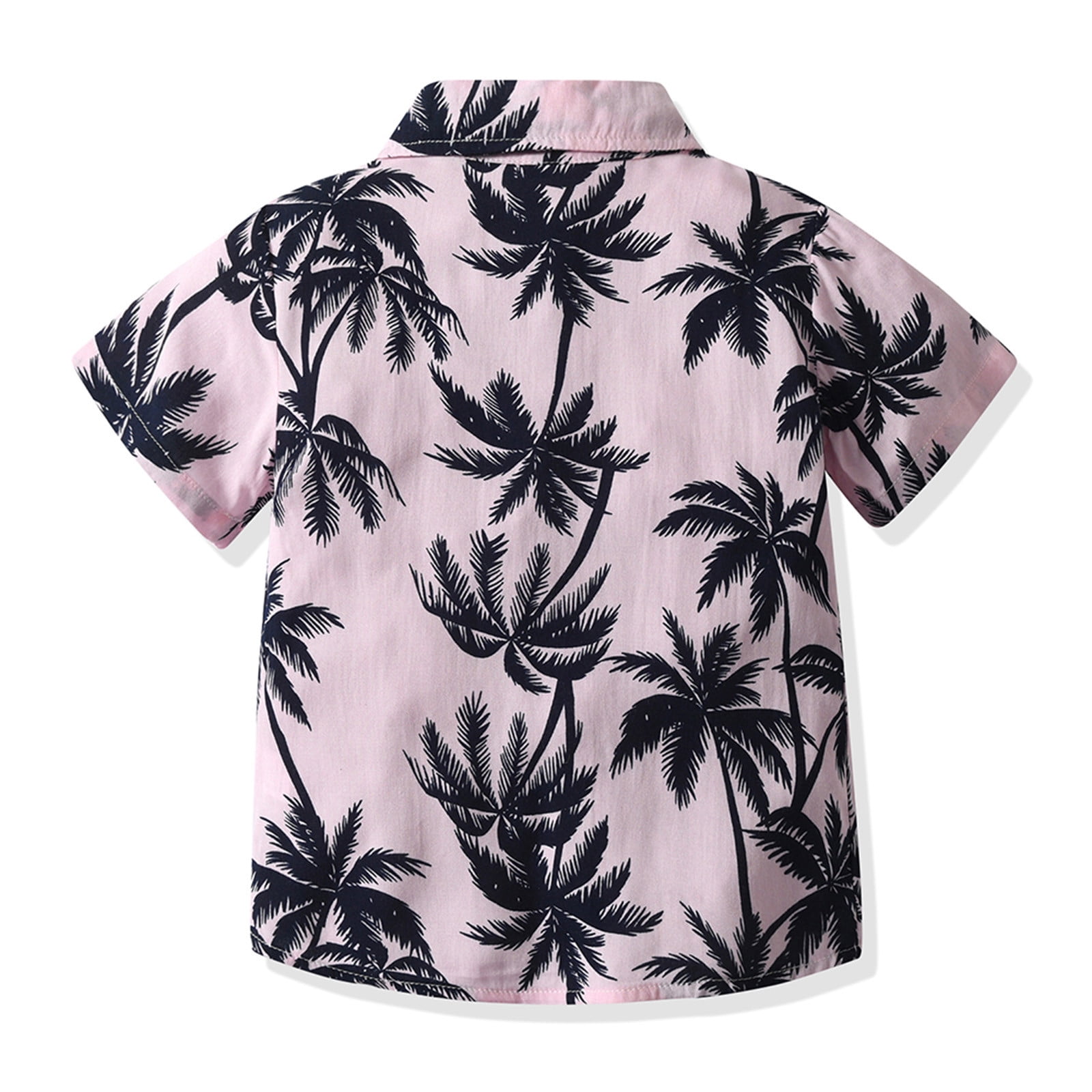 AWZXDE Stylish Summer Gentleman Floral Shirt for Boys and Girls