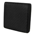 thumbnail image 1 of Cojín antideslizante para silla reclinable de espuma viscoelástica con forma de caja de huevos, ideal para el hogar. Negro, 1 of 8