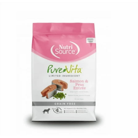 PureVita Grain Free Salmon Formula Dry Dog Food 25 lb