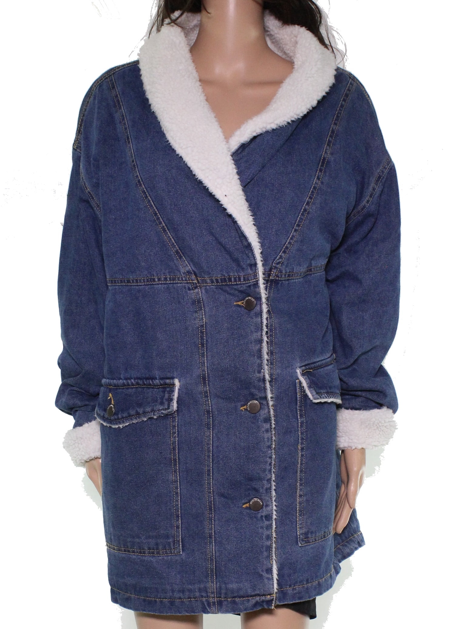 Ashley Vintage Charm Womens Jacket Faux 