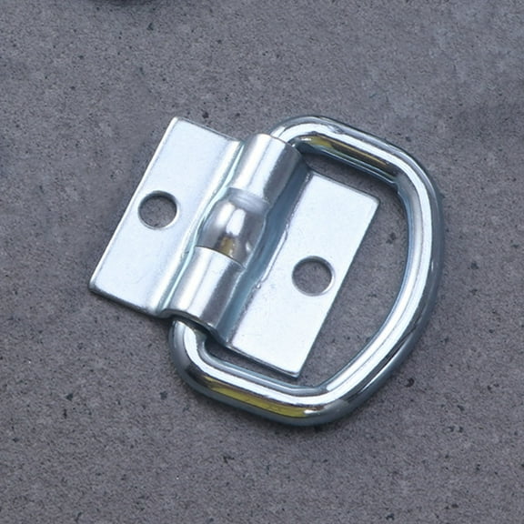 Raindrops 4pcs Hook Rope Loop Tie Down Anchor Bed Cleats Heavy Duty D Ring Trailer Truck Bed Tie Down Hooks