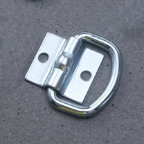 Raindrops 4pcs Hook Rope Loop Tie Down Anchor Bed Cleats Heavy Duty D Ring Trailer Truck Bed Tie Down Hooks