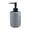 Gray, variant on DQQ153 Light Luxury Ceramic Soap Dispenser With Pump 250ml Bathroom Shower Gel Push Bottle