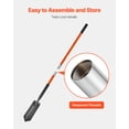 thumbnail image 5 of VEVOR Trench Shovel, 4 in Blade Heavy-Duty Trenching Shovel, Narrow Spade Trench Digger with Fiberglass Handle and Non-Slip Grip, for Gardening, Digging Holes, Trenching, and Planting, 56 in Long, 5 of 9
