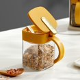 thumbnail image 4 of EIGTHTAIL Spice Jars  4oz Small Glass Jars with Airtight Lid  Airtight Glass Jars for Spices  Art Craft Storage Clear Glass Canisters Spice Containers Sugar Container, 4 of 6