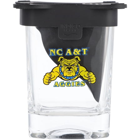 North Carolina A&T Aggies 10oz. Ice Wedge Glass