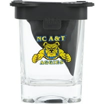 North Carolina A&T Aggies 10oz. Ice Wedge Glass
