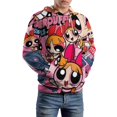 thumbnail image 6 of The Powerpuff Girls Unisex Adult Hoodie Casual Hooded Sweatshirt Pullover Novelty 3D Printed Sweater Jacket S, 6 of 8