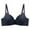 Black, variant on Cmfcve Women's Plus Size Bra Jacquard Thin Comfort Bra Breathable Gathering Daily Underwear