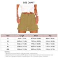 thumbnail image 2 of Women Summer Shorts High Waist Rolled Hem Buckles Closure Casual Shorts with Side Pockets earthy Yellow L, 2 of 2