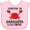 AD-Pink, variant on Inktastic Someone in Sarasota Loves Me Boys or Girls Baby Bib