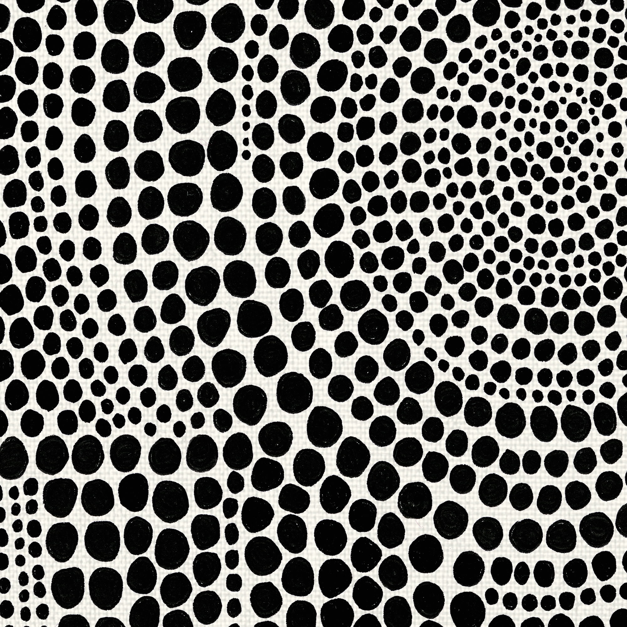 Masterpiece Art Gallery Clustered Dots B Abstract By Natasha Marie Canvas Art Print 24" x 36"