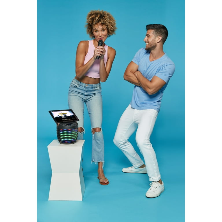 Singing Machine Singcast One Casting Bluetooth Karaoke System With