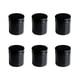 thumbnail image 1 of ColoMX 6pcs Maquillaje Facial Crema Frascos Loción de plástico Loción de Almacenamiento Cosméticos (Negro), 1 of 8