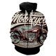 thumbnail image 1 of Sudadera con capucha y cremallera para hombre, estilo punk, de dibujos animados, con estampado 3D de motocicleta, estilo casual, estilo hip hop, ropa de primavera, estilo Harajuku, para adolescentes, 1 of 6