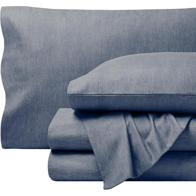 Flannel Sheet Set Cotton Velvety Soft Heavyweight - Double Brushed Flannel - Deep Pocket (Queen Grey)