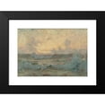 thumbnail image 2 of Howard Russell Butler 14x11 Black Modern Framed Museum Art Print Titled - Restless Sea (1887), 2 of 5
