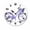 FFclock068, variant on ZXCXRQFa Silent Clocks Lavender Field Clock Wall Decor Battery Operated Floral Clocks Spring Wall Clocks Round Desk Clock 10 in Non Ticking Analog Bathroom Clocks