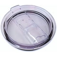 thumbnail image 2 of Taza de viaje, 2 Tapas de Reemplazo para 30oz de Acero Inoxidable Vaso-Compatible con Diámetro Interior 3,58 PULGADAS Yeti Rambler y otros, Transparente LYD Almacenamiento de cocina, 2 of 6