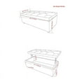 thumbnail image 5 of Simpli Home Hamilton 44 " W Rectangle Storage Ottoman in Slate Grey Linen Look Fabric, 5 of 8