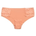 thumbnail image 4 of Pretty Sweet Intimates Laser Cut Seamless Cheeky Bikini Underwear with Lace, Light Colors, M, 10 Pack, 4 of 4