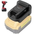 thumbnail image 1 of Lithium Battery Adapter Compatible with 18V 20V BL1830 BL1840 BL1850 BL1860 MT20ML Professional Battery Convertor Adapter Portable Power Battery Adapter Tool Durable for Battery, 1 of 11