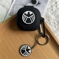 thumbnail image 1 of Caroton Case For Samsung Galaxy Buds FE Silicone Soft Protector Cover For Samsung Buds 2 /Live/2pro Headphone Bags With Keyring 8 for Buds Pro, 1 of 6