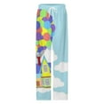 thumbnail image 4 of Up Balloons House Sky Pajama Pants Loose Pajamas Female Breathable Home Trousers Leisure Sleeping Pants Large Size, 4 of 6