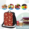 thumbnail image 4 of Lsque Golden Squirrels Holiday Lunch Bag Lunch Box for Women Men Reusable Insulated Lunch Tote Bag,Leakproof Thermal Cooler Sack Food Handbags Case High Capacity, 4 of 9