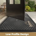 thumbnail image 6 of PABUBE Outdoor Doormat, British Shorthair Welcome Mat, Heavy Duty Durable Doormat Outdoor Entrance, Non-Slip Dirt & Mud Trapper Outdoor Mat for Front Doors, 6 of 10
