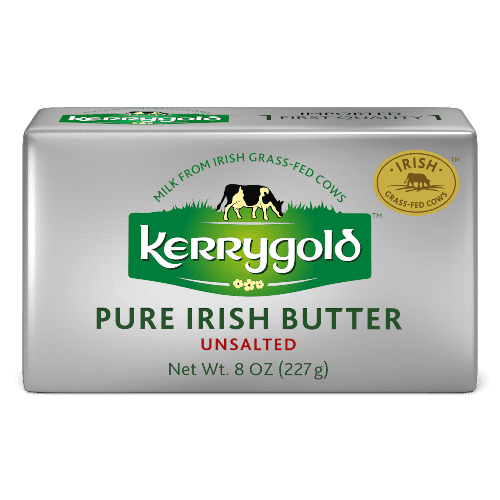 Kerrygold Grass-Fed Unsalted Pure Irish Butter, 8 Oz.