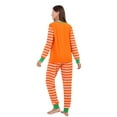 thumbnail image 4 of GYRATEDREAM Matching Family Pajamas Sets Holiday Halloween Pumpkin 2 Piece Pajama Set, 4 of 9