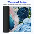 thumbnail image 4 of nygtbtfer Green Desk Mat Desk Mouse Pads Pink Mouse Pad Large, Big Computer Keyboard Mouse Mat Desk Pad Mat with Stitched Edge for Women Home Office Decor Deskmat 31.5x11.8 in, 4 of 6