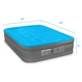Air Comfort Queen Size Raised Air Mattress, Camp Mate