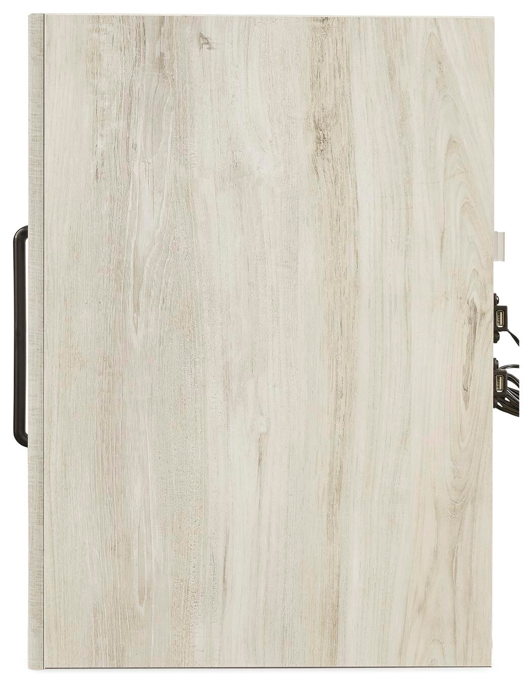 Signature Design by Ashley Casual Cambeck 2 Drawer Nightstand, Whitewash