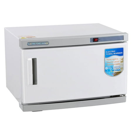 Outdoor Towel Warmer Cabinet 16L 2 in 1 Hot Towel Warmer Cabinet w/ UV Sterilizer Spa Hair Beauty Salon Equipment Health ()