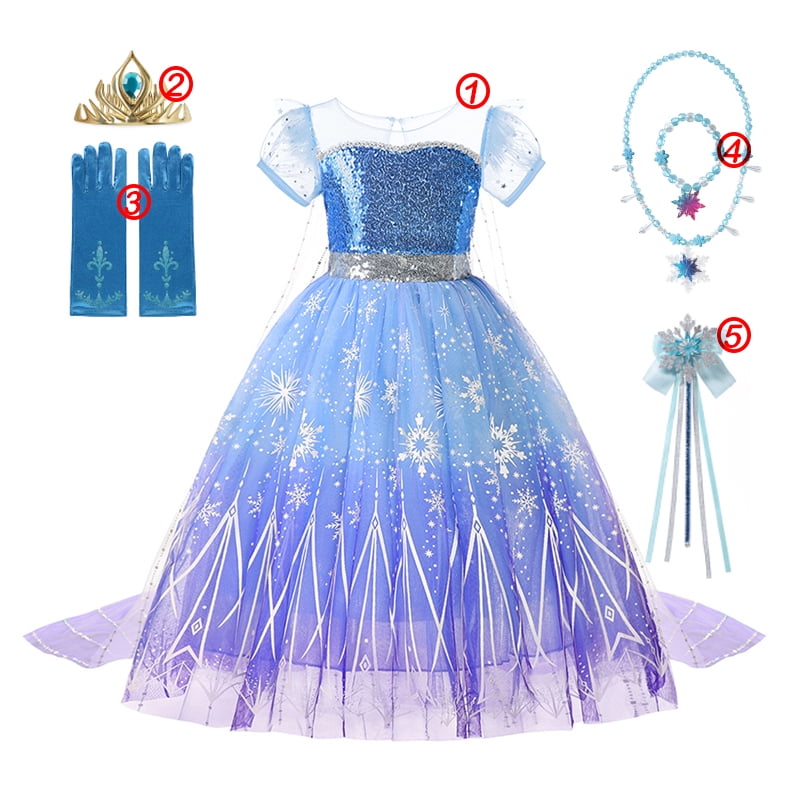 vestido de frozen 2