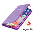 thumbnail image 2 of Samsung Galaxy A51 Wallet Case (not fit A51 4G), Dteck Bling Slim PU Leather Magnetic Flip Folio Stand Case Cover Built-in One Card Holder For Samsung Galaxy A51 5G,Purple, 2 of 6