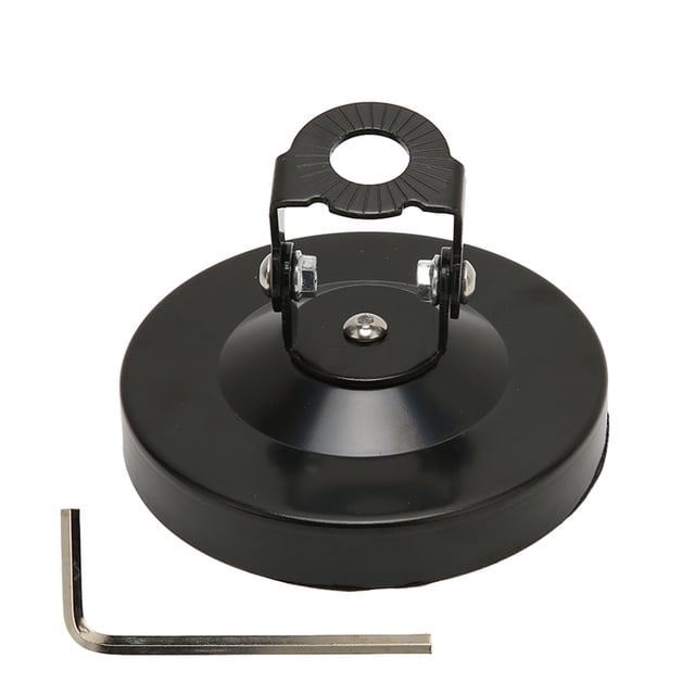 Base de antena magnética, soporte de antena de Radio con carcasa metálica ajustable de 180 grados para Yaesu y Kenwood