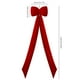 thumbnail image 3 of mfyjkho Arreglo Navideño De Terciopelo Con Lazo Grande De 59 Pulgadas Para Decoración Navideña, Poliéster, Rojo Vino, 1 Pieza, 3 of 8