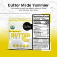 thumbnail image 2 of Healthier Comforts Organic Butter Powder 21oz | USDA Certified Organic Dehydrated Unsalted Butter | Kosher, Gluten Free, Non-GMO | Popcorn, Baking, Seasoning, 2 of 7