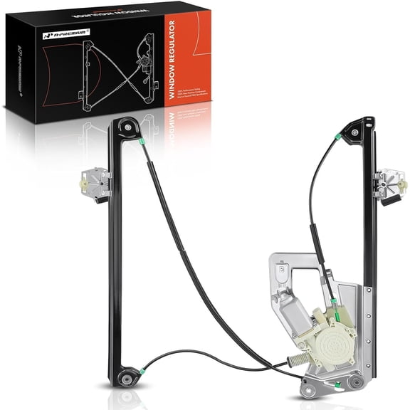A-Premium Front Left Driver Side Power Window Regulator with Motor Compatible with BMW E39 525i 2001-2003, 528i 1999-2000, 530i 2001-2003, 540i 1997-2003, M5 2000-2003