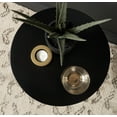 thumbnail image 4 of Kate and Laurel Table d'Appoint Ronde Glam Décoratif Decklyn, 14 x 14 x 24, Noir et Or, Table de Salon Moderne avec Tiroir pour Rangement Utile, 4 of 9
