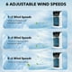 thumbnail image 4 of Portable Desk Fan, 6 Speeds Humidifier Misting Fan, Cool And Moist Ice Air Cooler, Small Table Cooling Fan With Water Spray And 7 Color Lights, 4 of 5