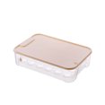 thumbnail image 1 of 1 caja protectora para huevos, caja apilable para huevos, contenedor de almacenamiento de huevos con cubierta para el hogar, tien HOMEMAXS 6147378-MX, 1 of 6