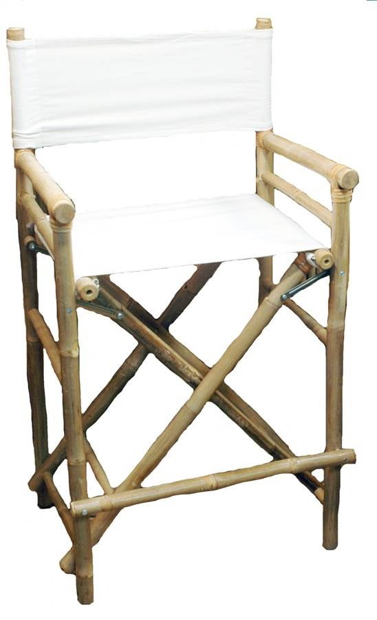 High Profile Bamboo Director Chair Set of 2