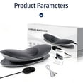 thumbnail image 2 of Electric Lumbar Massage, Traction Device with 3-Level Adjustment, Dynamic Airbag Stretcher & Remote Control for Lower Back Fatigue Relief & Muscle, 2 of 7