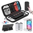 thumbnail image 1 of Nintendo Switch Modèle Oled Étui de Transport Ensemble d'Accessoires 11 Pcs, 1 of 5