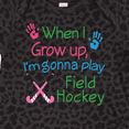 thumbnail image 4 of Inktastic Future Field Hockey Player Boys or Girls Baby Bodysuit, 4 of 5